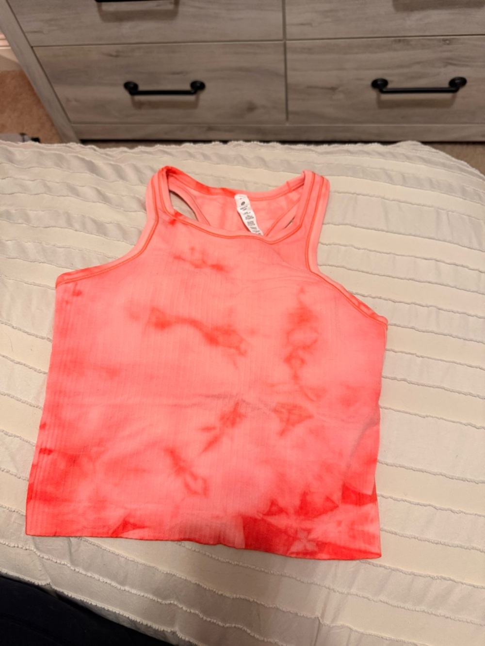 lululemon athletica Coral Ebb to Street cropped tank